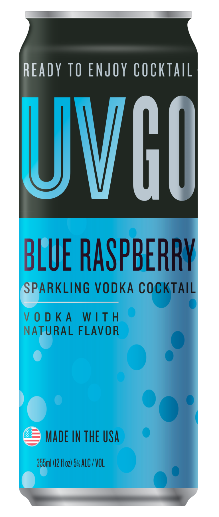 UV GO Blue Raspberry UV Vodka